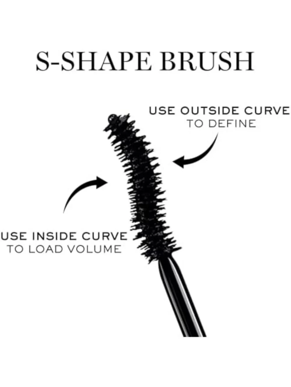 Volumizing Mascara for Extreme Length & 24H Wear - Ultra Black, Smudge-Proof
